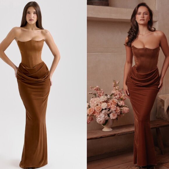 House of CB ´Persephone´ Toffee Strapless Corset...